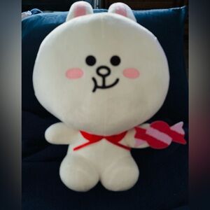 BRAND NEW LINE FRIENDS Bunny Rabbit CONY 18" PLUSH! w/ tag